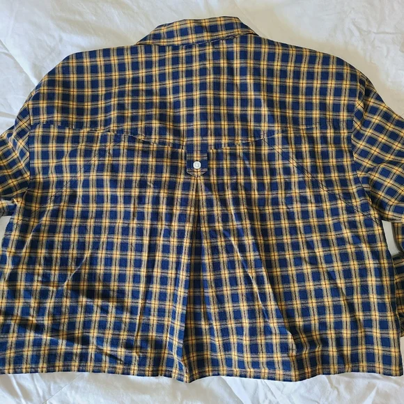 Madewell "The Signature Poplin Crop" Shirt size S - Picture 7 of 7
